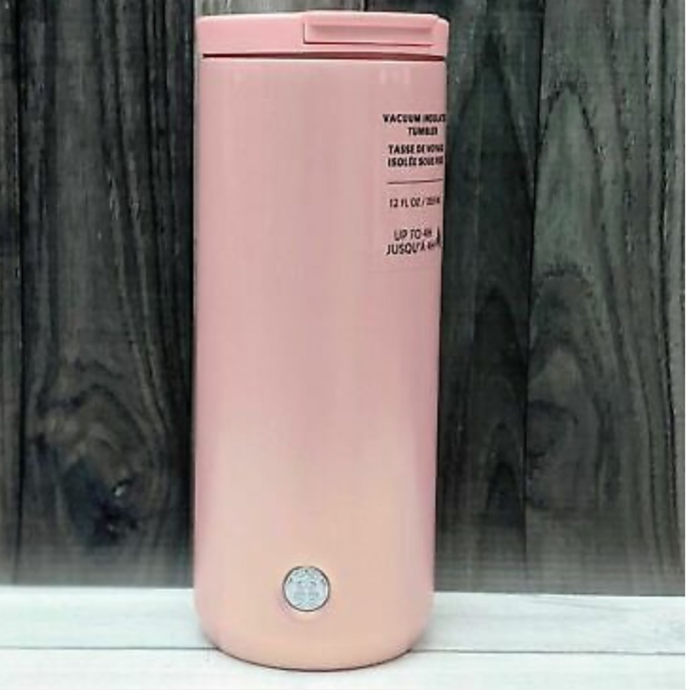 Pink & Gold shimmer Starbucks Tumbler